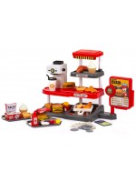 Игрален комплект Chipolino - Ресторант за бързо хранене, 71 части Игрален комплект Chipolino - Ресторант за бързо хранене, 71 части