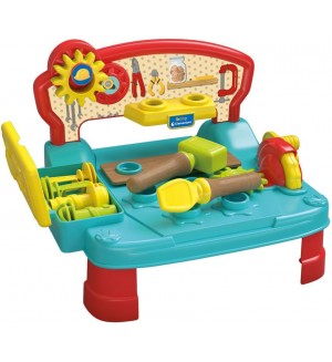 Игрален комплект Clementoni Baby Montessori - Работна маса с инструменти