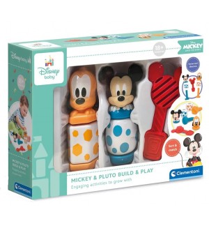 Игрален комплект Clementoni Disney Baby - Фигурки за сглобяване Мики и Плуто
