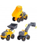 Игрален комплект Dickie Toys - Volvo, строителни машини