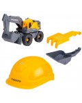Игрален комплект Dickie Toys - Volvo Tough Excavator, 4 части