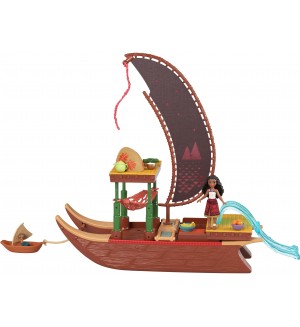 Игрален комплект Disney - Трансформиращата се лодка на Ваяна