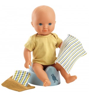 Игрален комплект Djeco - Бебешко гърне