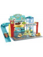 Игрален комплект Djeco Crazy Motors - Гараж