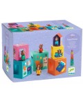 Игрален комплект Djeco - Кубчета и мечета