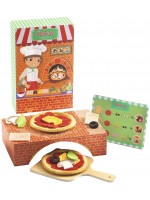 Игрален комплект Djeco - Пицата на Роберто