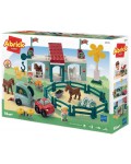 Игрален комплект Ecoiffier Abrick - Конна база