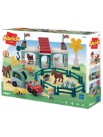 Игрален комплект Ecoiffier Abrick - Конна база