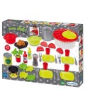 Игрален комплект Ecoiffier - Аксесоари за кухня, 43 части