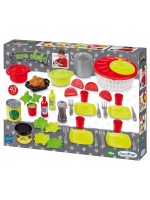 Игрален комплект Ecoiffier - Аксесоари за кухня, 43 части