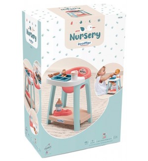 Игрален комплект Ecoiffier - Детско столче за хранене, 7 части