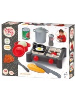 Игрален комплект Ecoiffier - Готварска печка, 14 части Игрален комплект Ecoiffier - Готварска печка, 14 части