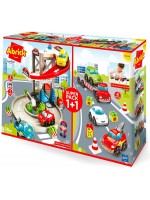 Игрален комплект Ecoiffier Abrick - Изграждане на гараж