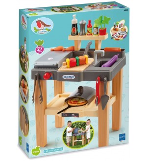 Игрален комплект Ecoiffier - Лятна кухня, 27 части