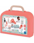 Игрален комплект Ecoiffier - Mademoiselle, куфарче за красота, 14 части