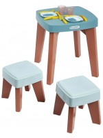 Игрален комплект Ecoiffier - Маса със столчета и прибори