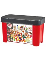Игрален комплект Ecoiffier - Продукти за хранене, 75 части