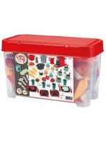 Игрален комплект Ecoiffier - Сервиз за хранене в кутия, 70 части Игрален комплект Ecoiffier - Сервиз за хранене в кутия, 70 части