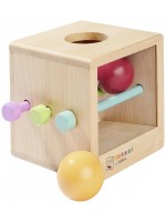 Игрален комплект Eichhorn - Монтесори кутия за игра с топки, 6 части Игрален комплект Eichhorn - Монтесори кутия за игра с топки, 6 части