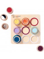 Игрален комплект Eichhorn - Монтесори сензорна дъска, 9 части Игрален комплект Eichhorn - Монтесори сензорна дъска, 9 части