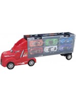 Игрален комплект Felyx Toys - Автовоз с 6 колички и килимче за игра