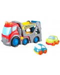 Игрален комплект Felyx Toys - Kiddy Go, автовоз, със светлини и звуци