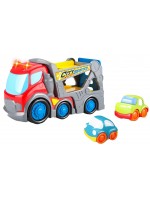 Игрален комплект Felyx Toys - Kiddy Go, автовоз, със светлини и звуци