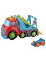 Игрален комплект Felyx Toys - Kiddy Go, рапатрак, със светлини и звуци