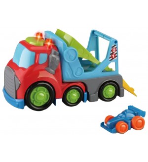 Игрален комплект Felyx Toys - Kiddy Go, рапатрак, със светлини и звуци