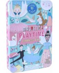 Игрален комплект Floss and Rock - Метална кутия с магнити, балерина