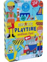 Игрален комплект Floss and Rock - Метална кутия с магнити, транспорт