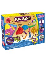 Игрален комплект Fun Sand - Кинетичен пясък, динозавърски скелет