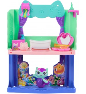 Игрален комплект Gabby's Dollhouse - Спа стаята на MerCat Игрален комплект Gabby's Dollhouse - Спа стаята на MerCat
