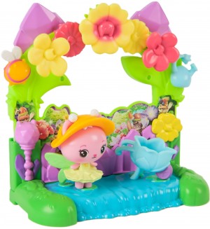 Игрален комплект Gabby's Dollhouse - Терасата с цветя на Kitty Fairy