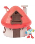 Игрален комплект Giochi Preziosi - Къщичка на татко Смърф