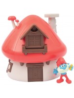 Игрален комплект Giochi Preziosi - Къщичка на татко Смърф