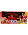 Игрален комплект Giochi Preziosi - Пожарен автомобил, Смърфовете