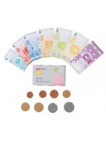 Игрален комплект Goki - Пари за игра и кредитна карта
