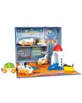 Игрален комплект Hape International - Космическо приключение, 15 части