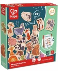 Игрален комплект Hape International - Магнитни животни