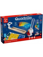 Игрален комплект Hape International Quadrilla - Надпревара до финала, разширение, 16 части