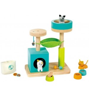 Игрален комплект Hape - Kitty Haven