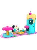 Игрален комплект Happy Line - QT Kitties, котенце в сладоледена къща 