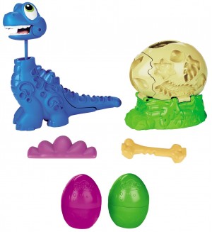 Игрален комплект Hasbro Play-Doh - Бебе бронтозавър с растящ врат