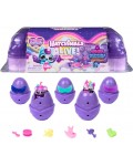 Игрален комплект Hatchimals Alive - Neon Rainbow, с 5 фигурки