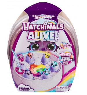 Игрален комплект Hatchimals Alive - Rainbow Hatchery