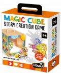 Игрален комплект Headu - Куб за създаване на вълшебни истории