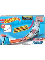 Игрален комплект Hot Wheels Action - Писта с изстрелвачка, Hill Climb Champion