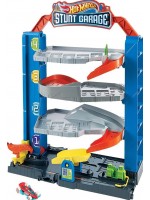 Игрален комплект Hot Wheels City - Гараж за каскади