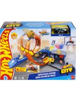 Игрален комплект Hot Wheels City - Super Police Station, 1:64